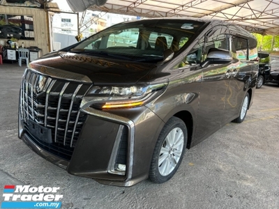 2019 TOYOTA ALPHARD 2.5 S 7S ANDROID SOUND SYSTEM 4 CAM POWER BOOTH LIKE NEW 2019 JAPAN UNREG FREE 5 YRS WARRANTY