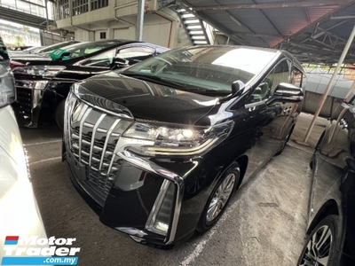 2019 TOYOTA ALPHARD 2.5 S 7S ANDROID SOUND SYSTEM 4 CAM POWER BOOTH LIKE NEW 2019 JAPAN UNREG FREE 5 YRS WARRANTY