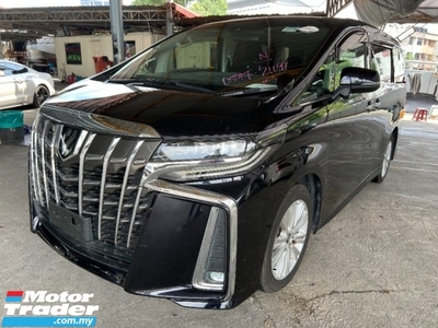 2019 TOYOTA ALPHARD 2.5 S 8S ANDROID SOUND SYSTEM 4 CAM POWER BOOTH LIKE NEW 2019 JAPAN UNREG FREE 5 YRS WARRANTY