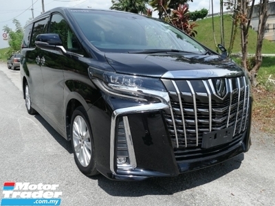2019 TOYOTA ALPHARD 2.5 S 8Seater Alpine Player Aroma Leather Cover