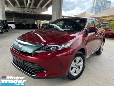 2019 TOYOTA HARRIER 2.0 Android Player 360 Surround Camera Power Boot Semi Leather Electric Seats Free 5 Years Warranty