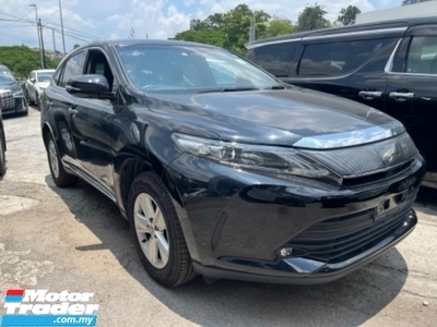 2019 TOYOTA HARRIER 2.0 ANDROID PLAYER POWER BOOT 360 SURROUND CAMERA SEMI LEATHER ELECTRIC SEATS