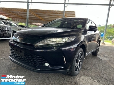 2019 TOYOTA HARRIER 2.0 TURBO 3 LED PREMIUM FULL SPEC ANDROID PLAYER 4 CAMERA POWER BOOTH 2019 UNREG FREE 5 YRS WARRANTY