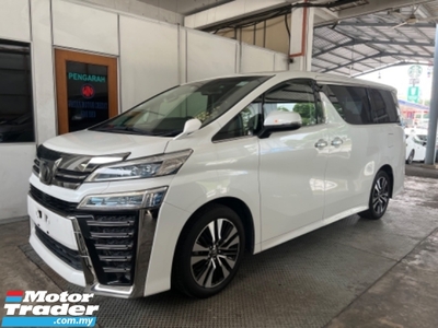 2019 TOYOTA VELLFIRE 2.5 ZG LOW MILEAGE 3 LED HEADLAMPS GOOD CONDITION DVD PLAYER REAR MONITOR 18 SPORT WHEEL