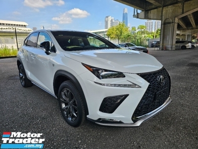 2020 LEXUS NX300 2.0 F Sport Package Low Mileage 10k km 4 Electric seats High Grade Car Power Boot Unregistered