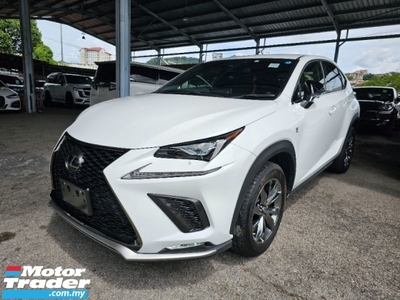 2020 LEXUS NX300 F Sport 3 LED Grade 5A Car Two Tone Leather Electric Seats Back Left Camera Power boot Unregistered