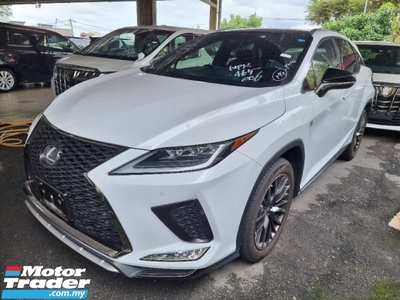 2020 LEXUS RX 300 F Sport Facelift Grade 5A Panoramic roof HUD Power boot 3 LED Unregistered
