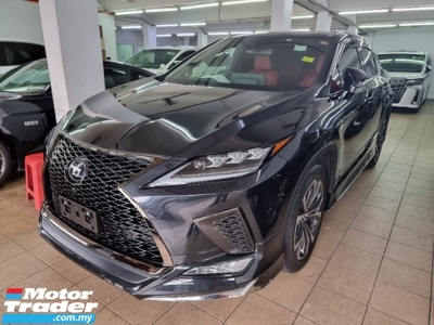 2020 LEXUS RX 300 F sport Facelift Panoramic roof 3 LED Blind Spot Monitor Surround camera Power boot Unregistered
