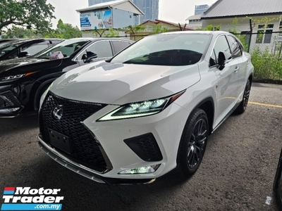 2020 LEXUS RX300 2.0 F Sport Sunroof 3 LED 2 Electric seats Sport Plus Mode Power boot Unregistered