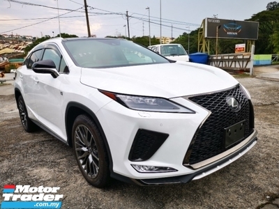 2020 LEXUS RX300 F SPORT NEW FACELIFT PANORAMIC ROOF 360 CAMERA