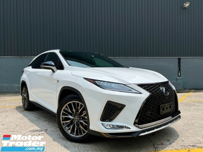 2020 LEXUS RX300 F SPORT NEW FACELIFT PANORAMIC ROOF 4LED 360 CAM