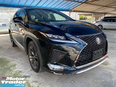 2020 LEXUS RX300 F SPORT NEW FACELIFT PANORAMIC ROOF POWER BOOT HUD