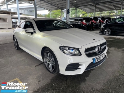 2020 MERCEDES-BENZ E-CLASS 300 Coupe AMG LINE PREMIUM 360 CAM POWER BOOT FULL SPEC FREE 2 YEARS WARRANTY