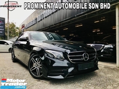 2020 MERCEDES-BENZ E-CLASS E350 NO HYBRID AMG 2023 2020,CRYSTAL BLACK, PANORAMIC ROOF,PUSH START,REVERSE CAMERA, 1 DATIN OWNER