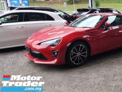 2020 TOYOTA 86 2.0 GT FACELIFT NO HIDDEN CHARGES