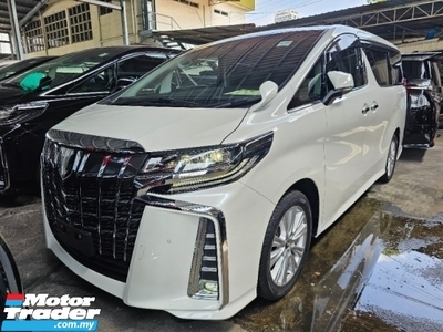 2020 TOYOTA ALPHARD 2.5 S 7 Seaters 2 Power Doors Surround camera Power boot Unregistered