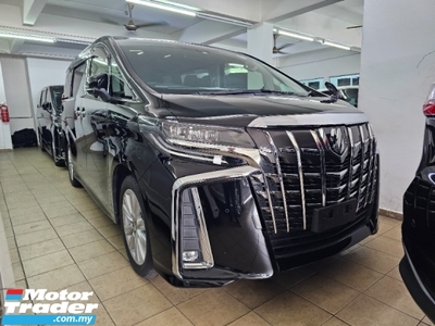 2020 TOYOTA ALPHARD 2.5 S 7 Seaters 2 Power Doors Surround camera Power boot Unregistered