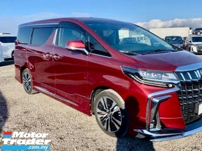 2020 TOYOTA ALPHARD 2.5 SC FULL 6A TOP CONDITION RED COLOR 5K MILEAGE