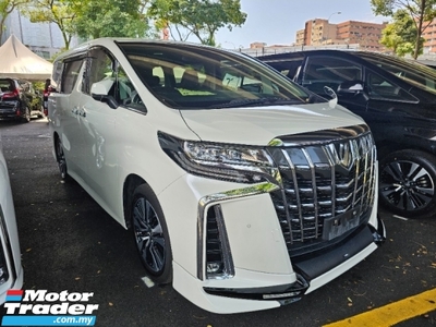 2020 TOYOTA ALPHARD 2.5 SC Pilot Leather seats 3 LED Japan High Grade Car 5 Years Warranty Power boot Unregistered