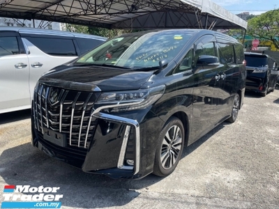2020 TOYOTA ALPHARD 2.5 SC SUNROOF MOONROOF 3 LED PROJECTOR HEADLAMPS 4 ELECTRIC MEMORY LEATHER PILOT SEATS POWER BOOT
