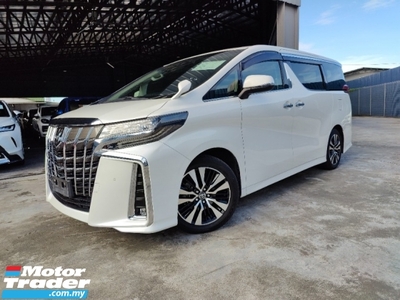 2020 TOYOTA ALPHARD 2.5 SC SUNROOF SPECIAL YEAR END SALES UNREG DEAL