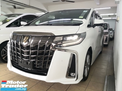 2020 TOYOTA ALPHARD 2.5 TYPE GOLD Edition NO PROCESSING FEE Mil 19k km only With REPORT ((( FREE 5 YRS WARRANTY )))