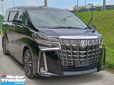 2020 TOYOTA ALPHARD 2.5L SC 3 Led Pilot Seat 2 Power Door Sunroof Low Mileage Good Condition Free 5 Year Warranty