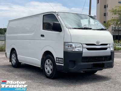 2020 TOYOTA HIACE 2.5 FACELIFT NO HIDDEN CHARGE OTR PRICE 1 OWNER