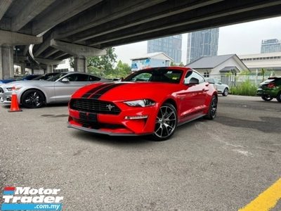 2021 FORD MUSTANG 2.3 ECOBOOST HIGH PERFORMANCE Facelift UNREGISTER