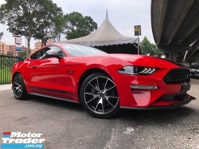 2021 FORD MUSTANG 2.3 Turbocharged Bose Sound System Reverse Camera 10 Speed Automatik 19 Sport Wheel