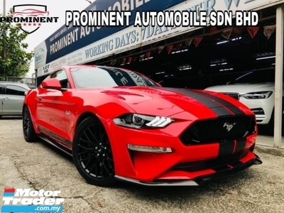 2021 FORD MUSTANG 5.0 WTY 2023 2021,CRYSTAL RED IN COLOUR,REVERSE CAMERA,GT STEERING,GT SPORT RIM,ONEOF DATIN OWNER