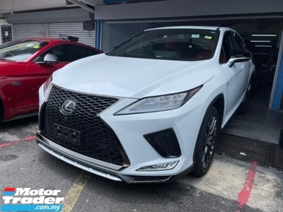 2021 LEXUS RX 300t Facelift 360 Surround Camera Power Boot Head Up Display 3 Led Projector Headlamps Bsm System