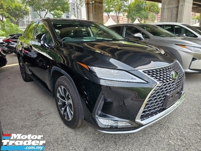 2021 LEXUS RX300 2.0 F Sport Panoramic roof Grade 5A Blind Spot Monitor Surround camera Power boot Unregistered