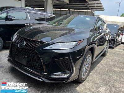 2021 LEXUS RX300 RX300 F SPORT FACELIFT PANORAMIC ROOF RED SEAT 2021 JAPAN UNREG LIKE NEW FREE 5 YRS WARRANTY