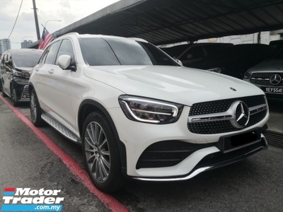 2021 MERCEDES-BENZ GLC-CLASS GLC200 2.0 AMG Line Turbo YEAR MADE 2021 NEW FACELIFT Mil 15k km Only Hap Seng Star Warranty Sep2025