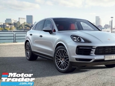 2021 PORSCHE CAYENNE 3.0 V6 COUPE RED INTERIOR APPROVED CAR