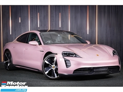 2021 PORSCHE TAYCAN 93.4kWh FROZEN BERRY WITH SportDesign PACKAGE