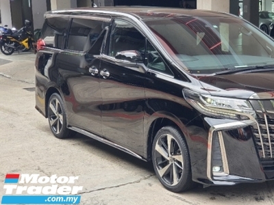2021 TOYOTA ALPHARD 2.5 PACKAGE TYPE GOLD WITH MODELLISTA RIM