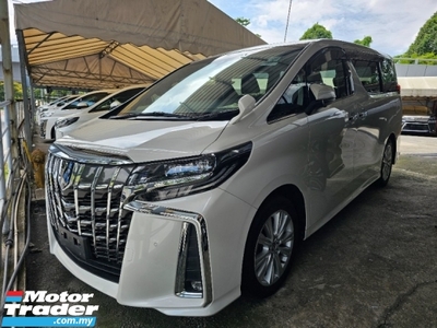 2021 TOYOTA ALPHARD 2.5 S 7 Seaters 2 Power Doors Surround camera Power boot Unregistered