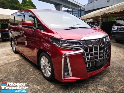 2021 TOYOTA ALPHARD 2.5 S 8 SEATER S/ROOF 360 CAMERA P/BOOT 5 YR WARRA