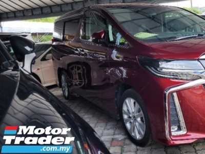 2021 TOYOTA ALPHARD 2.5 S 8 SEATER SUNROOF 3BA NO HIDDEN CHARGES