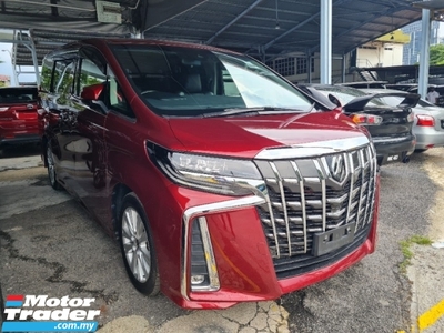 2021 TOYOTA ALPHARD 2.5 S 8 SEATERS SUNROOF APPLE CAR PLAY ANDROID AUTO 360 CAM POWER BOOT GRADE 4 UNREG