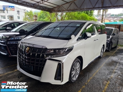 2021 TOYOTA ALPHARD 2.5 TYPE GOLD LOW MILEAGE 2600KM GRADE 4 CONDITION LIKE NEW 360 CAM APPLE CAR PLAY UNREG