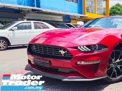2022 FORD MUSTANG 2.3 ECOBOOST HIGH PERFORMANCE (A) UNREG 3YRS WRRTY