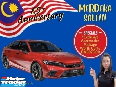 2022 HONDA CIVIC Be A Proud Owner Of A Quality HONDA Car Get Great Cash Rebates Exclusive Free Gifts Up To RM3,000 Im