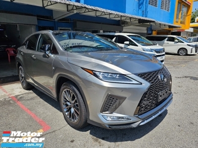 2022 LEXUS RX300 2.0 F Sport Panoramic roof Super low Mileage 800km only High Spec Facelift Unregistered