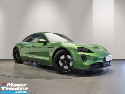 2022 PORSCHE TAYCAN 93.4kwh MAMBA GREEN APPROVED CAR