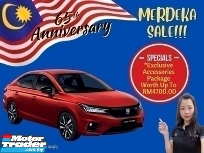 2023 HONDA CITY Be A Proud Owner Of A Quality HONDA Car Get Great Cash Rebates Exclusive Free Gifts Up To RM6200