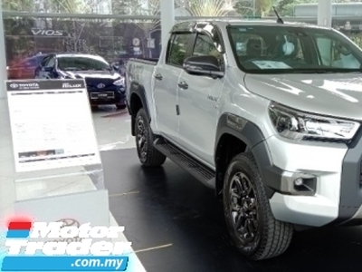 2023 TOYOTA HILUX 2.4 E(A) 4X4 DOUBLE CAB BRAND NEW FREE TAX READY STOCK