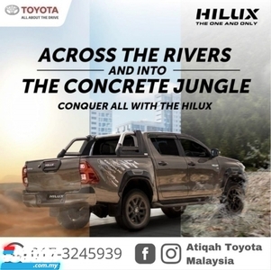 2023 TOYOTA HILUX 2.8 G AUTO READY STOCK FAST DELIVERY RM146880 OTR
